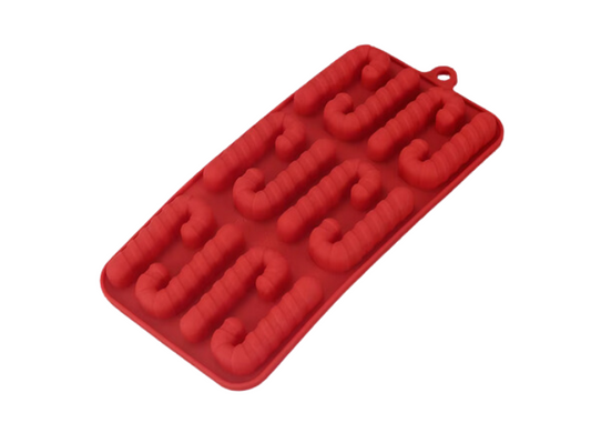 Candy Cane Mold - 12 Cavity