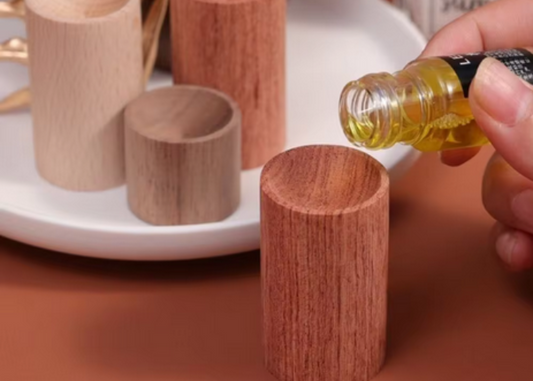 Essential Oil Diffuser Wooden Cylinder