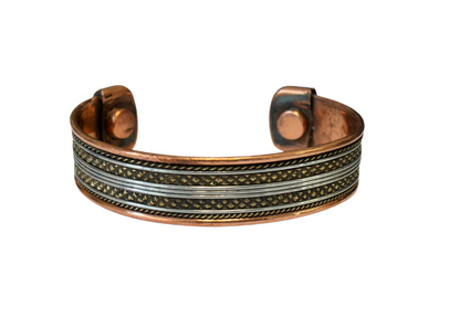 Thick Band Copper Bracelets