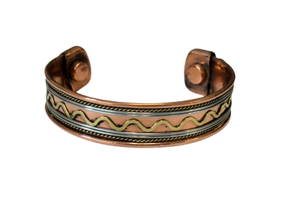 Thick Band Copper Bracelets