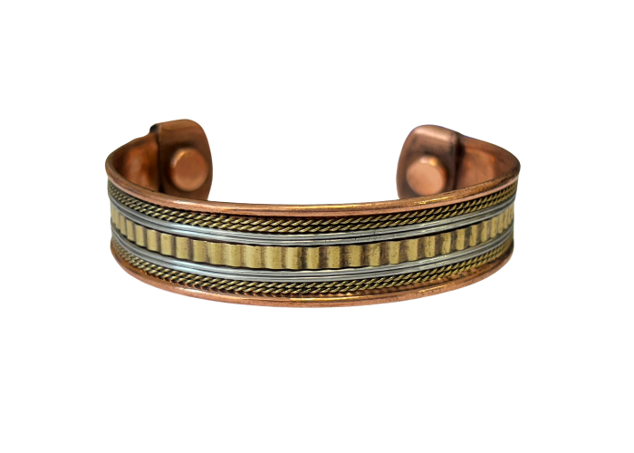 Thick Band Copper Bracelets