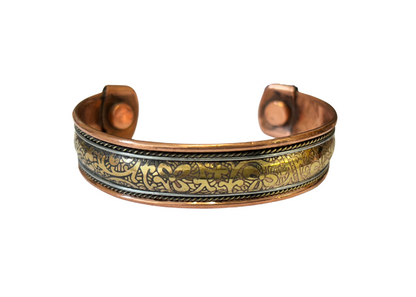 Thick Band Copper Bracelets