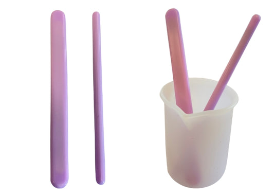 2 Piece Silicone Swirling Sticks