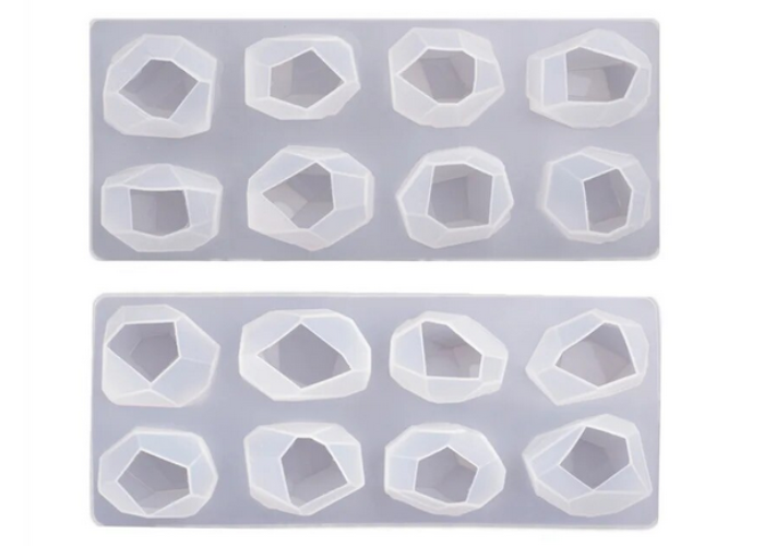 8 Cavity Crystal Soap Mold