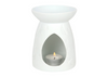 White Ceramic Butterfly Oil Burner