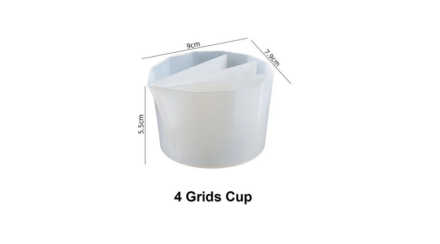 Colour mixing cup / soap / candle / resin / 2 / 3/ 4 grids