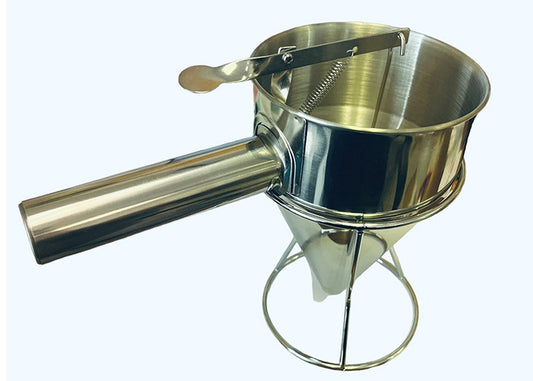 Stainless Steel Piston Funnel